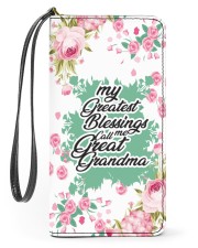 Greatest Blessings Call Me Great-Grandma Women's Clutch Purse Vertical front