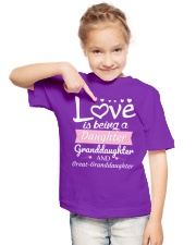 GREAT-GRANDDAUGHTER Youth T-Shirt lifestyle-youth-tshirt-front-2