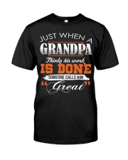 Great-Grandpa Special Classic T-Shirt front