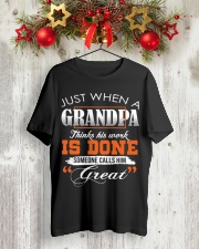 Great-Grandpa Special Classic T-Shirt lifestyle-holiday-crewneck-front-2