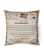 To My Beautiful Granddaughter Indoor Pillow - 16” x 16” front