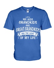My Great-Grandkids V-Neck T-Shirt tile