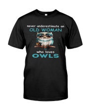 OLD OWLS Teeshirt Classic T-Shirt front