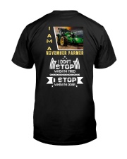 November Farmer LIMITED EDITION Classic T-Shirt back