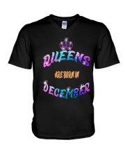 Queens Are Born in December LIMITED EDITION V-Neck T-Shirt thumbnail
