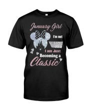 January Girl LIMITED EDITION Classic T-Shirt front