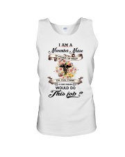 November Nurse Job Unisex Tank thumbnail