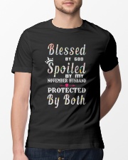 November Husband Classic T-Shirt lifestyle-mens-crewneck-front-13
