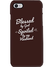 Blessed by God Spoiled by My Husband Phone Case thumbnail
