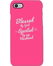 Blessed by God Spoiled by My Husband Phone Case i-phone-7-case