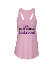 Girls Make Hunting Look Good Hoodie Ladies Flowy Tank thumbnail