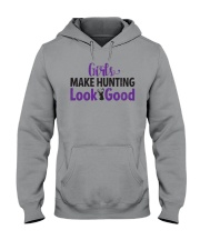 Girls Make Hunting Look Good Hoodie Hooded Sweatshirt thumbnail