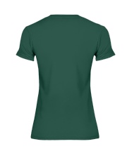 Santa's Little Helper Premium Fit Ladies Tee back