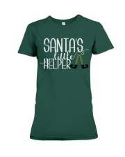 Santa's Little Helper Premium Fit Ladies Tee front