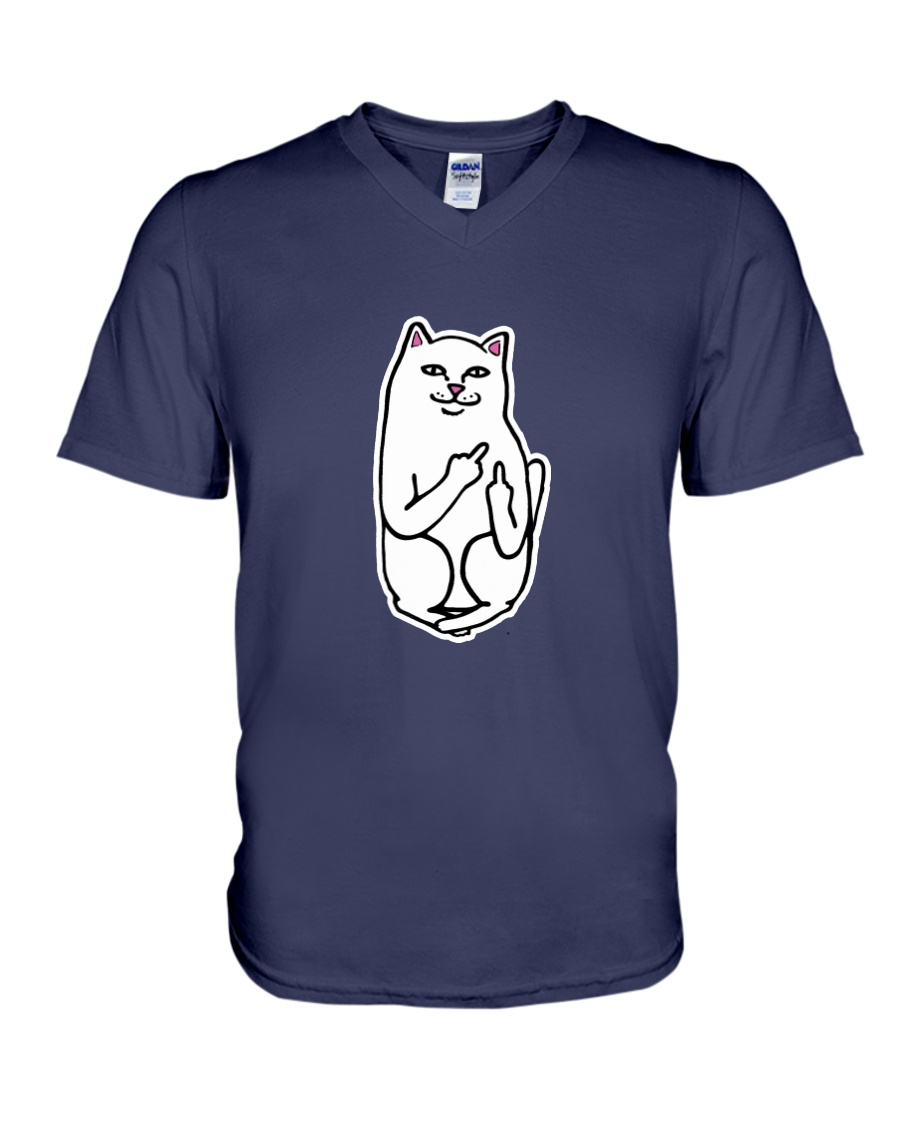 Lord Nermal Cat T-shirt V-Neck T-Shirt