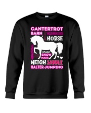 I Just Really Like Horse Crewneck Sweatshirt thumbnail