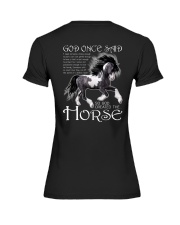 I Just Really Like Horse Premium Fit Ladies Tee thumbnail