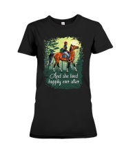 I Just Really Like Horse Premium Fit Ladies Tee thumbnail