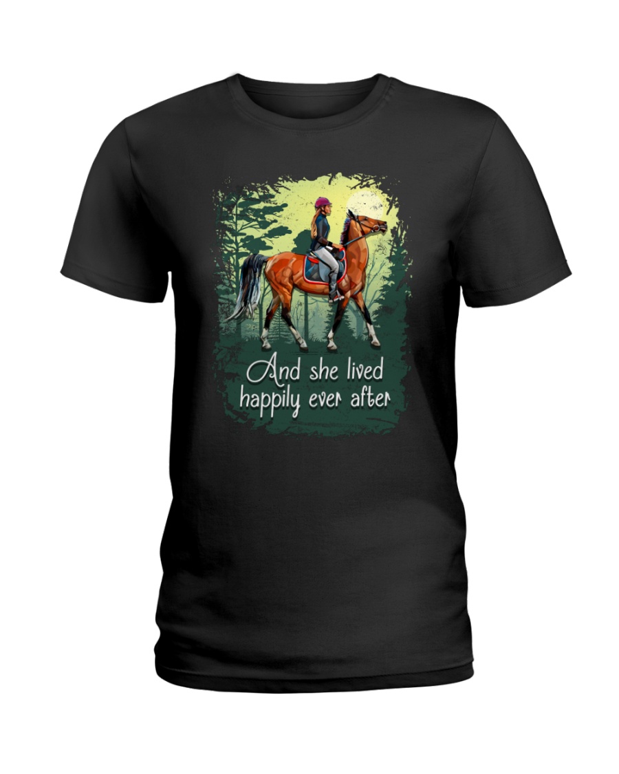 I Just Really Like Horse Ladies T-Shirt