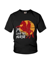 I Just Really Like Horse Youth T-Shirt thumbnail