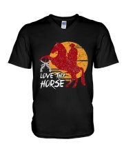 I Just Really Like Horse V-Neck T-Shirt thumbnail