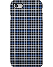 Blue White Black Pattern Phone Case thumbnail