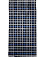Blue White Black Pattern Premium Beach Towel thumbnail