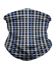 Blue White Black Pattern Neck Gaiter thumbnail