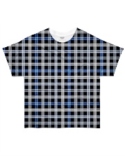 Blue White Black Pattern All-over T-Shirt thumbnail