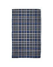 Blue White Black Pattern Hand Towel thumbnail