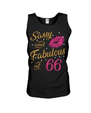 Sassy and Fabulous at 66 Unisex Tank tile