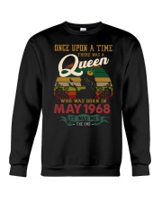 Queen Was Born In May 1968 T-shirt Birthday Gift Crewneck Sweatshirt tile