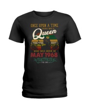 Queen Was Born In May 1968 T-shirt Birthday Gift Ladies T-Shirt tile