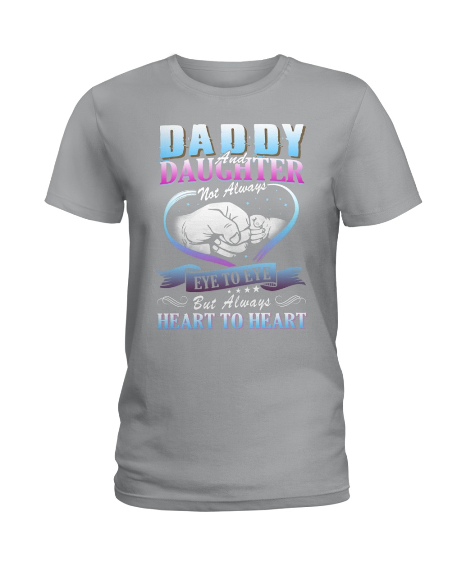 Daddy and Daughter Shirts Ladies T-Shirt