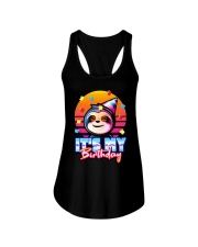 It's my birthday Ladies Flowy Tank thumbnail