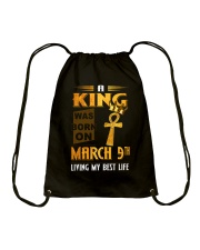 A King - March 09 Drawstring Bag tile