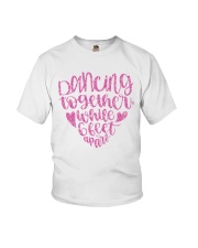 Dancing together while 6 feet apar Youth T-Shirt thumbnail