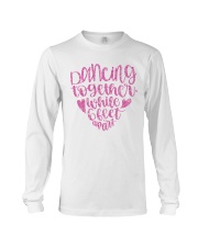 Dancing together while 6 feet apar Long Sleeve Tee thumbnail