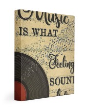 Music Is Feelings Vinyl 11x14 Gallery Wrapped Canvas Prints thumbnail