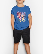 Mermaid girl Youth T-Shirt lifestyle-youth-tshirt-front-1