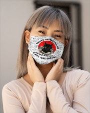 Never underestimate an old man with cats and Cloth face mask aos-face-mask-lifestyle-17