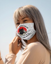 Never underestimate an old man with cats and Cloth face mask aos-face-mask-lifestyle-20
