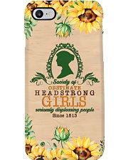 Obstinate headstrong girls phonec Phone Case i-phone-7-case