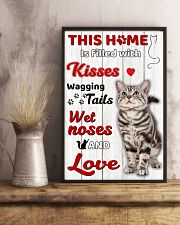 This home is filled with kisses 11x17 Poster lifestyle-poster-3