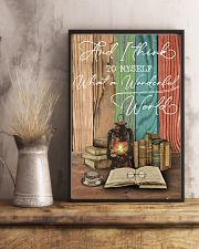 And I think to myself what a wonderful world 11x17 Poster lifestyle-poster-3