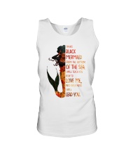 Im his black mermaid from the bottom of the sea Unisex Tank thumbnail