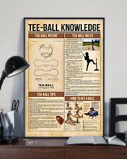 Tee-ball knowledge poster 11x17 Poster lifestyle-poster-2
