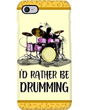 Id Rather Be Drumming Phone Case thumbnail