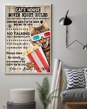 Movie night rules poster 11x17 Poster lifestyle-poster-1