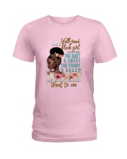 Im a well read black girl I have 3 sides Ladies T-Shirt front